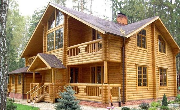 Thiết kế nhà gỗ hiện đại - Mẫu nhà gỗ mít
