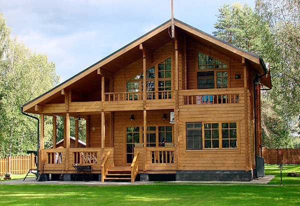 Thiết kế nhà gỗ hiện đại - Mẫu nhà gỗ xoan