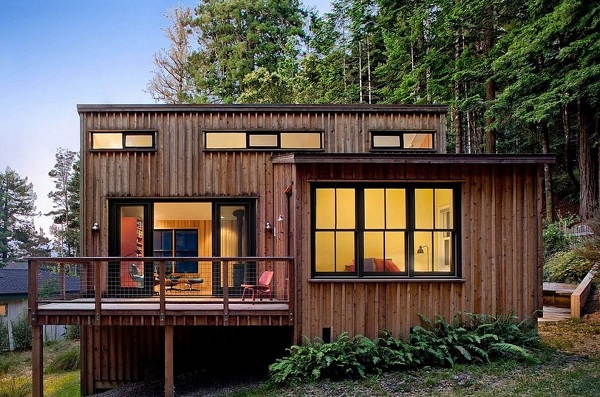 Thiết kế nhà gỗ hiện đại - Nhà gỗ lim