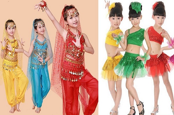 Cho thuê trang phục múa trẻ em đẹp với giá rẻ