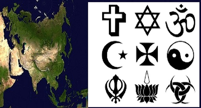 một số tôn giáo lớn ở châu Á