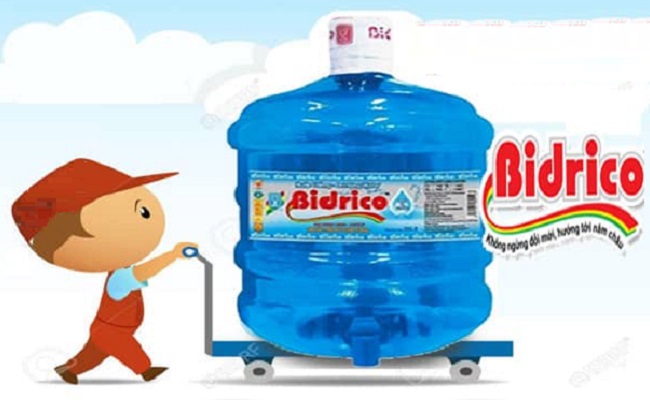 Giao nước uống Bidrico tại quận 2