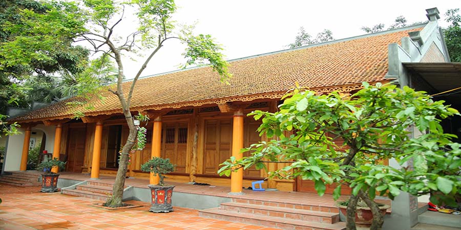 Nhà gỗ 5 gian