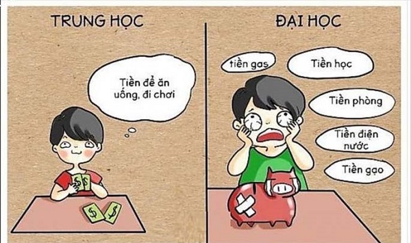 Những điểm khác biệt thú vị giữa học sinh và sinh viên