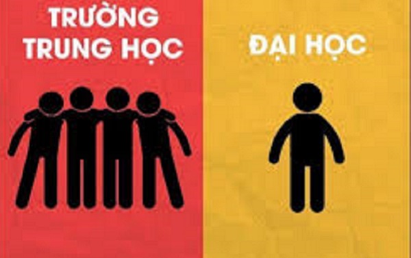 Những điểm khác biệt thú vị giữa học sinh và sinh viên