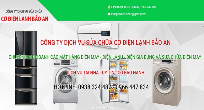 Sửa chữa máy giặt uy tín TPHCM