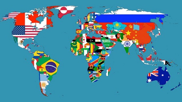 Thế giới hiện nay có bao nhiêu quốc gia và vùng lãnh thổ?