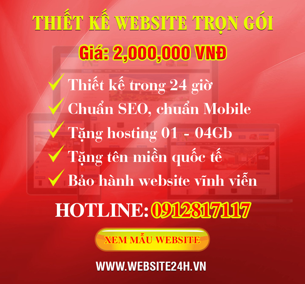 Thiết Kế Website 24h