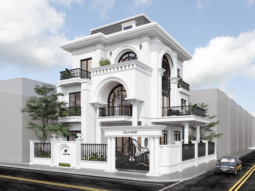 Thiết kế Biệt thự hiện đại đẹp ở An Giang